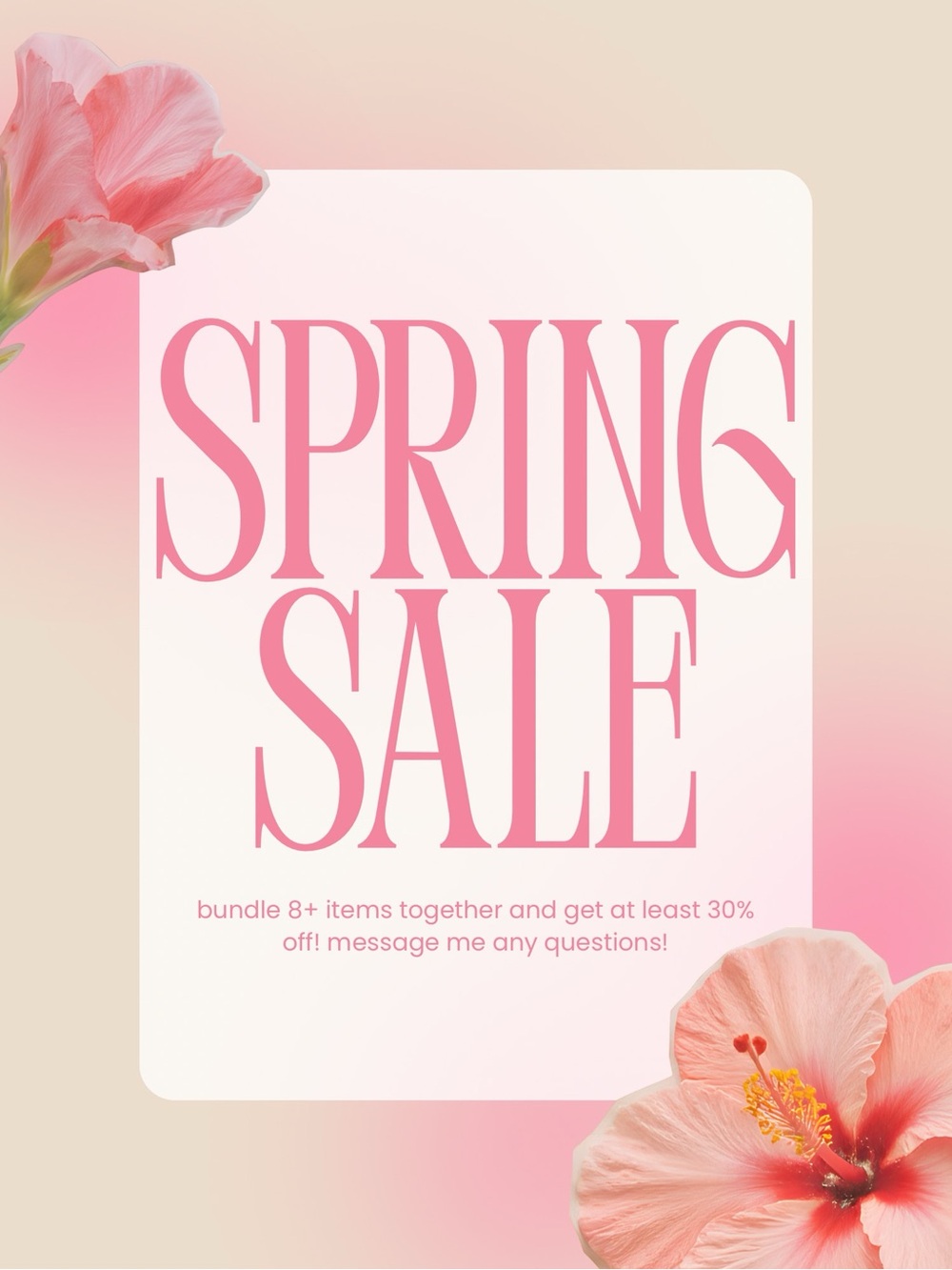 Spring Sale! - Picture 1 of 1
